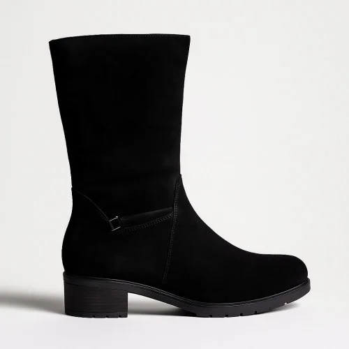 Жіночі зимові чорні чоботи ROMAX COMFORT 6037-4zim 6053 з утеплювачем з натуральної вовни