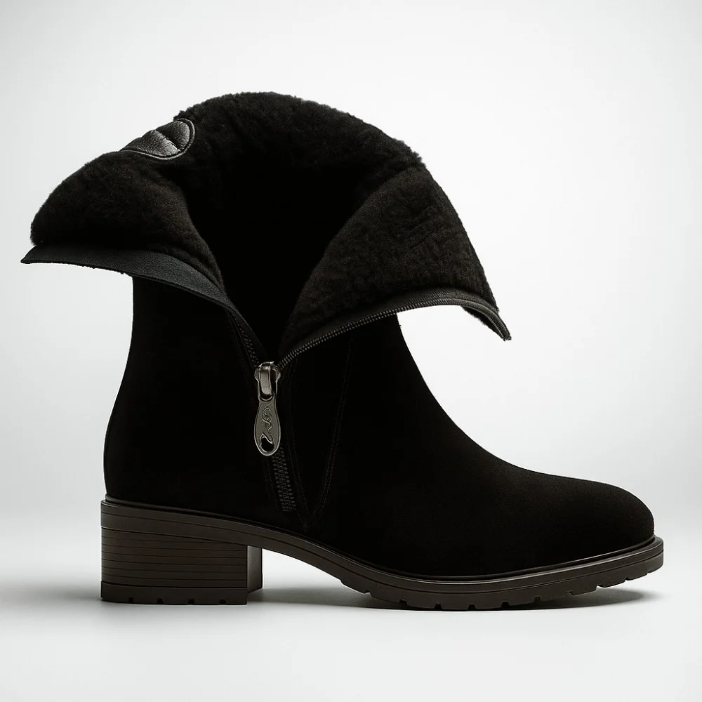 Напівчоботи ROMAX COMFORT 6037-4zim 6053 з вовняним утеплювачем