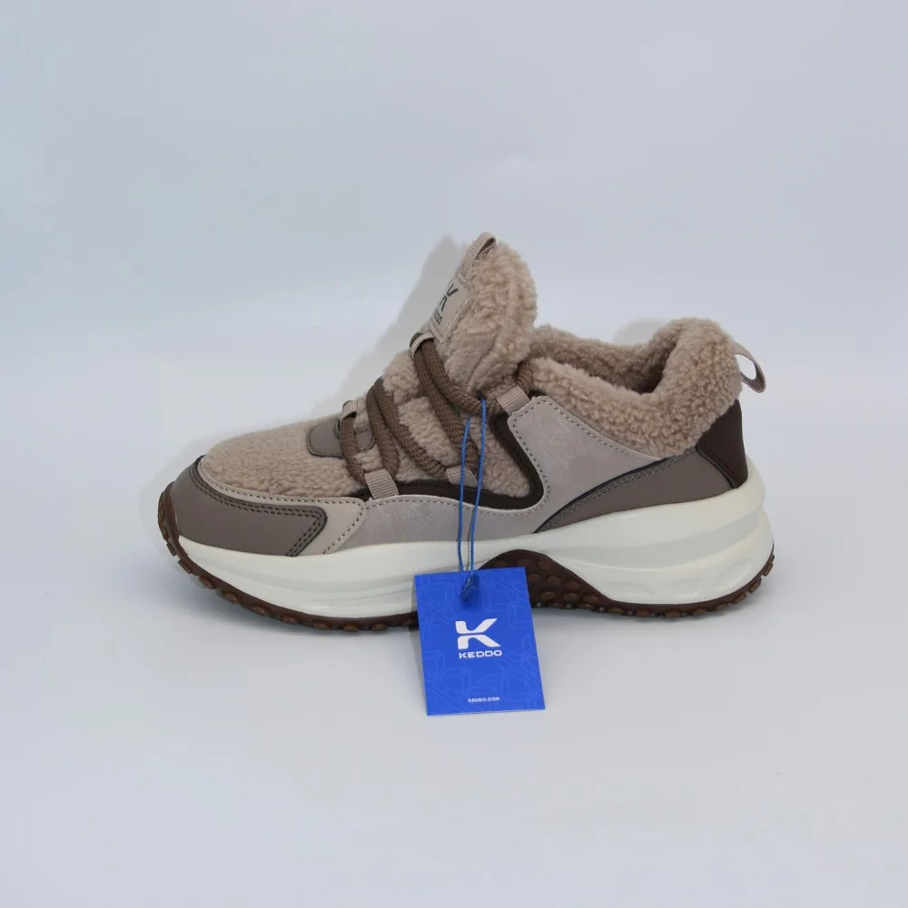 KEDDO 448178-04-04E 6063 — женские зимние кроссовки с мехом