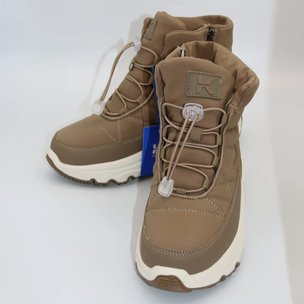 Женские зимние дутики KEDDO 448188-04-04 6064, шоколадные, водостойкие