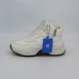 Women’s winter sneakers KEDDO 448178-09-03 Milk 6066 in natural leather and wool