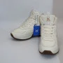 Women’s winter sneakers KEDDO 448178-09-03 Milk 6066 in natural leather and wool