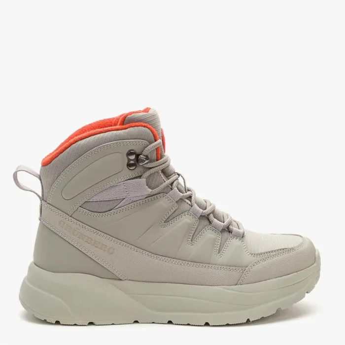 Сірі шкіряні черевики GRUNBERG 148575-28-03-6067 з мембраною Gore-Tex