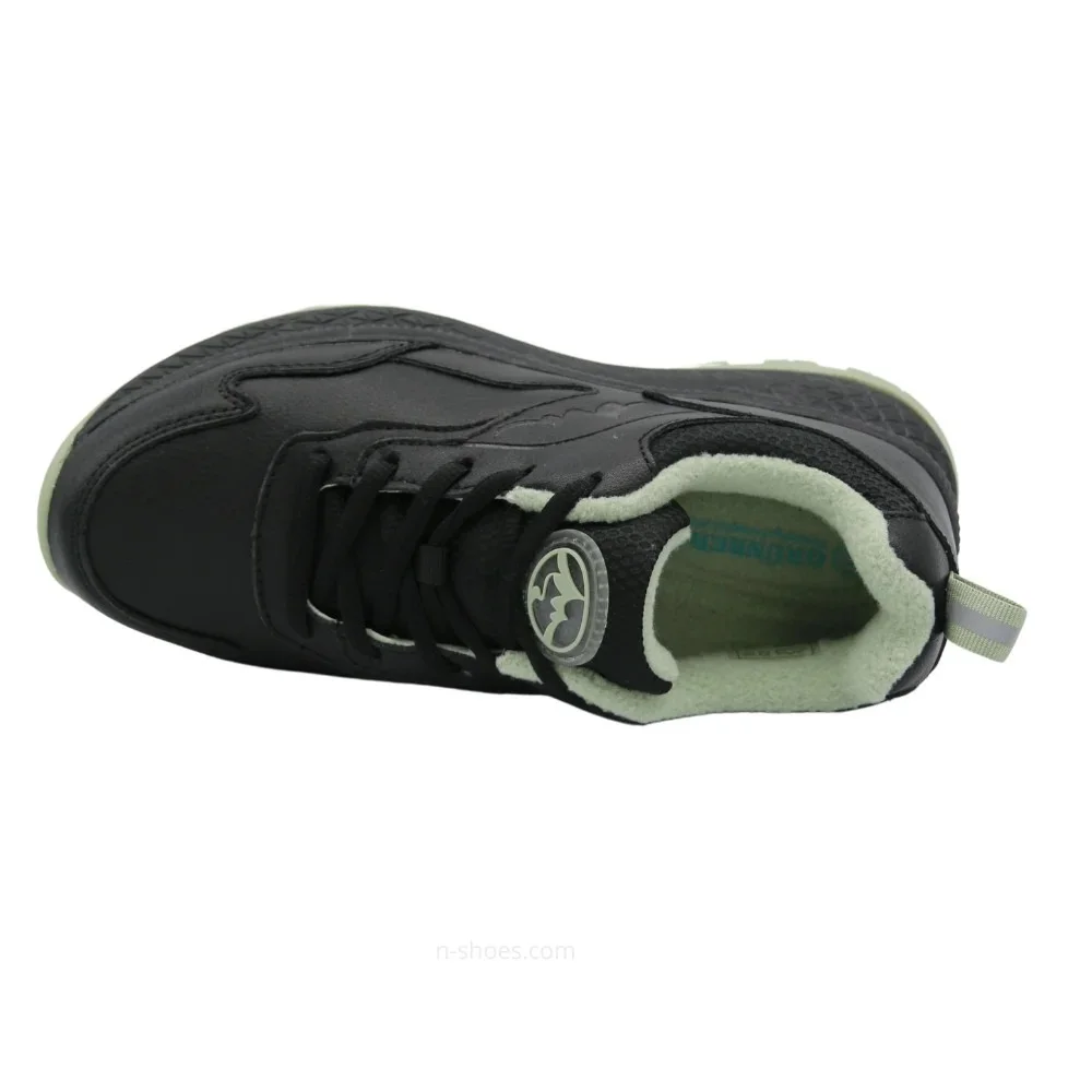 Жіночі чорні шкіряні кросівки Grunberg 148568/26-03 6076 з утепленням Thermotex