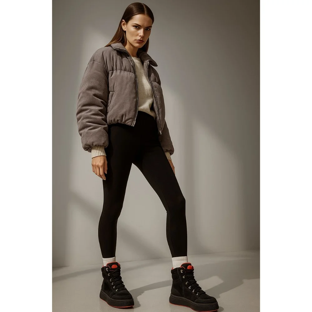 Жіночі зимові черевики Grunberg 148569-09-01 6087 чорні з натуральної шкіри з вовною