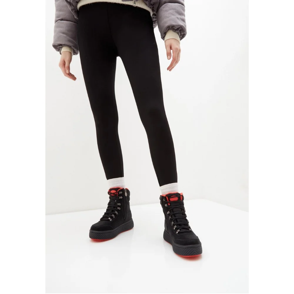 Жіночі зимові черевики Grunberg 148569-09-01 6087 чорні з натуральної шкіри з вовною