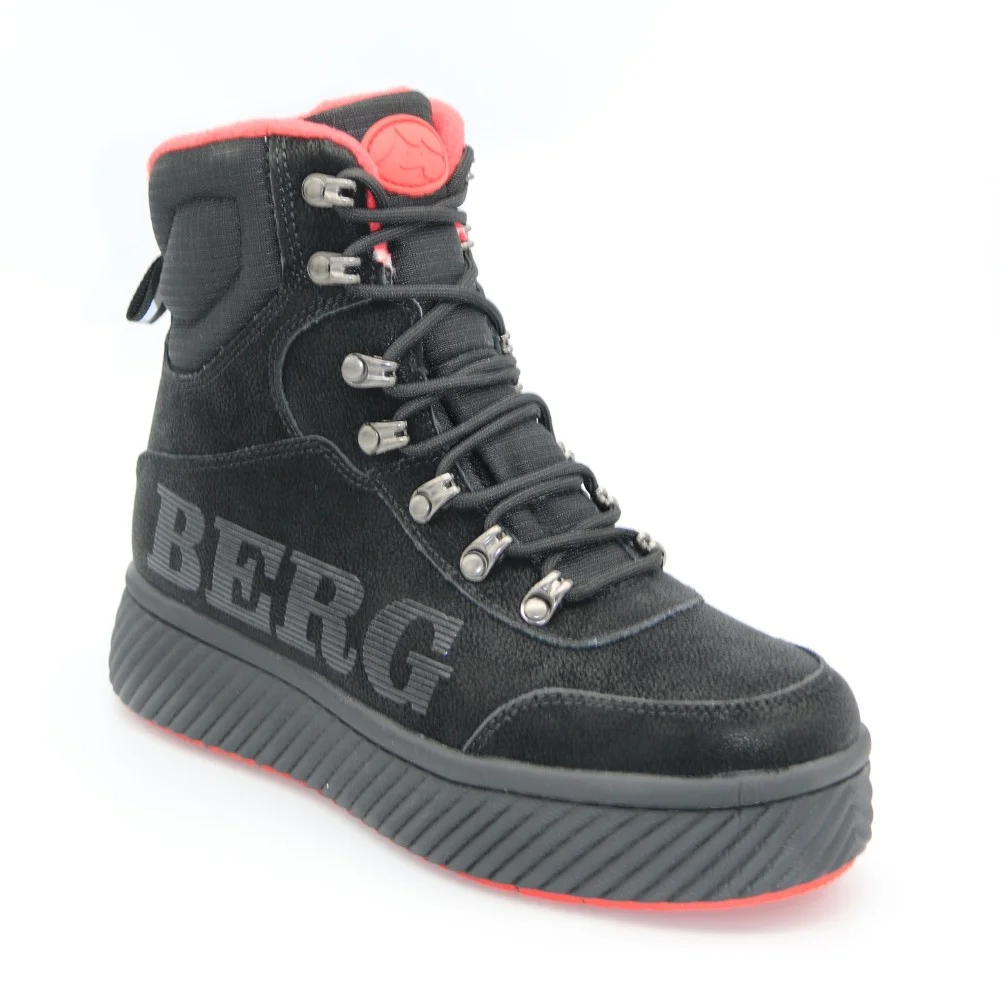 Жіночі зимові черевики Grunberg 148569-09-01 6087 чорні з натуральної шкіри з вовною