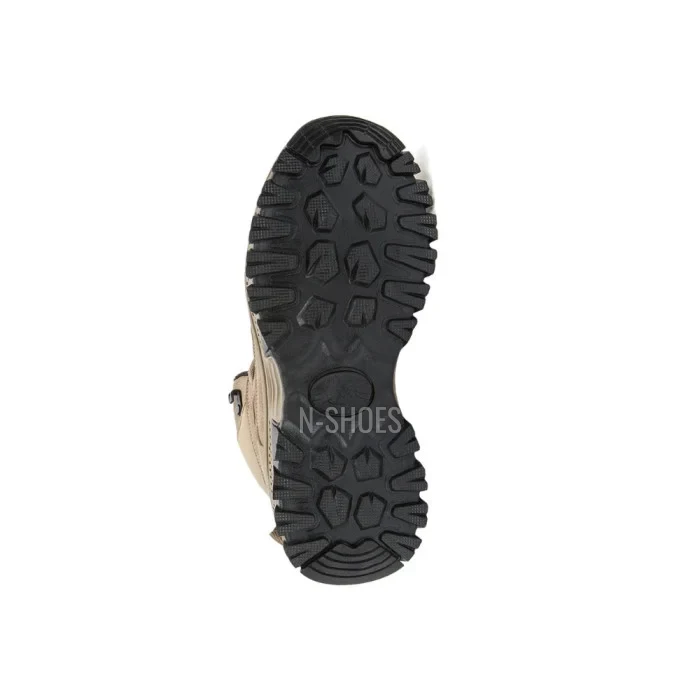 Женские зимние ботинки Grunberg 148593-03-02 6089 - бежевые, кожа, Gore-Tex, NanoTex
