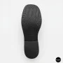 Women's Black Leather Slides Allsy Lonza 208132 035-3 BLACK DG Style