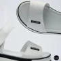 Універсальні жіночі білі шкіряні босоніжки Allsy 207205 2970-1 WHITE lonza 207206 6122