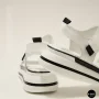 Універсальні жіночі білі шкіряні босоніжки Allsy 207205 2970-1 WHITE lonza 207206 6122