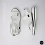 Універсальні жіночі білі шкіряні босоніжки Allsy 207205 2970-1 WHITE lonza 207206 6122