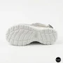 Женские спортивные босоножки Allsy 208350 60270-1 Lonza 208353 APRICOT WHITE 6124 на липучках