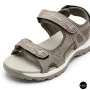 Спортивні жіночі босоніжки на липучках Allsy 208361 60874-6 Lonza BEIGE 6125