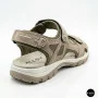 Спортивні жіночі босоніжки на липучках Allsy 208361 60874-6 Lonza BEIGE 6125