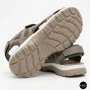 Спортивні жіночі босоніжки на липучках Allsy 208361 60874-6 Lonza BEIGE 6125
