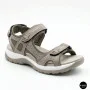 Спортивні жіночі босоніжки на липучках Allsy 208361 60874-6 Lonza BEIGE 6125
