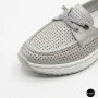 Жіночі сірі шкіряні мокасини з перфорацією Allsy Lonza 207262 A09-7721-4 GREY 207263 6127