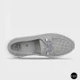 Жіночі сірі шкіряні мокасини з перфорацією Allsy Lonza 207262 A09-7721-4 GREY 207263 6127