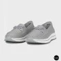 Жіночі сірі шкіряні мокасини з перфорацією Allsy Lonza 207262 A09-7721-4 GREY 207263 6127