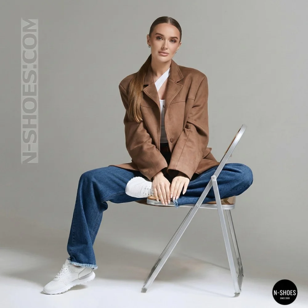 Шкіряні мокасини Allsy 207105 Q1-018-010 WHITE lonza 207106 2026 6129 з перфорацією