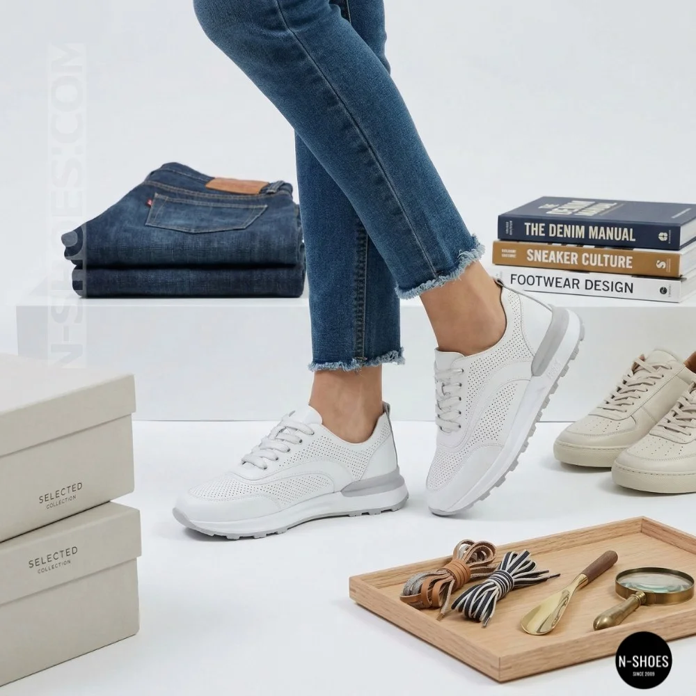 Шкіряні мокасини Allsy 207105 Q1-018-010 WHITE lonza 207106 2026 6129 з перфорацією