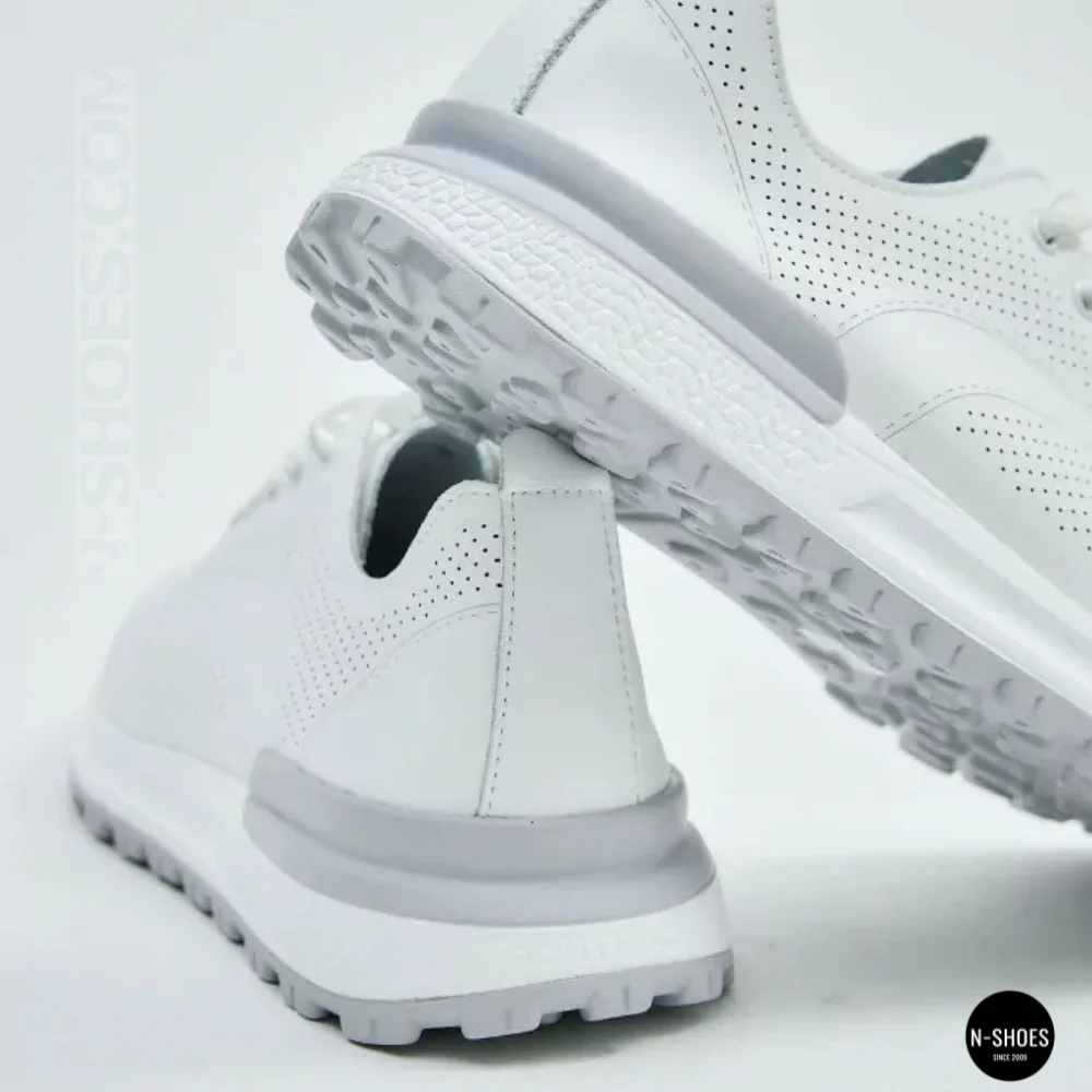 Шкіряні мокасини Allsy 207105 Q1-018-010 WHITE lonza 207106 2026 6129 з перфорацією