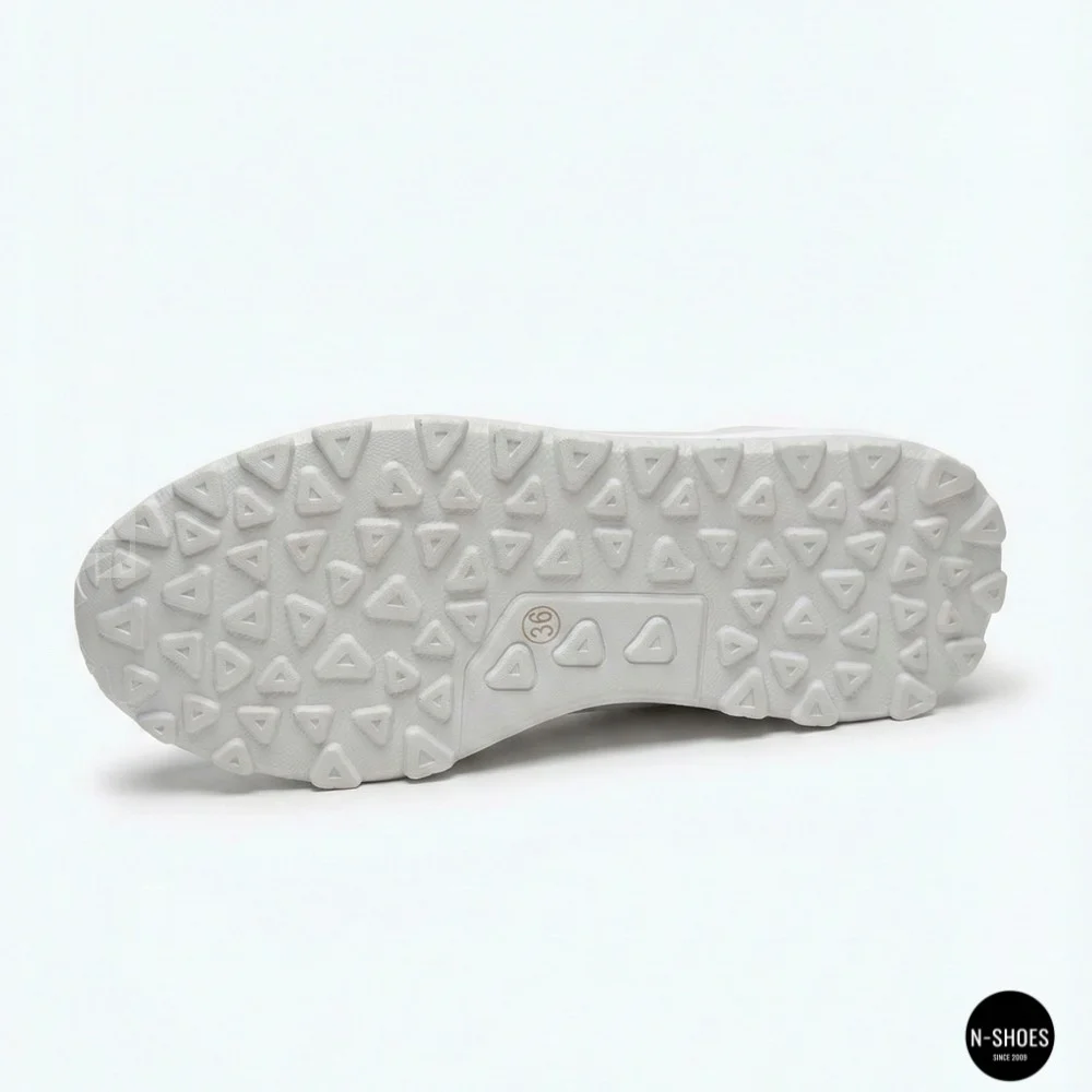 Beige Perforated Loafers Allsy 207108 Q1-018-011 Lonza 207110 BEIGE AY 6130