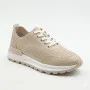 Beige Perforated Loafers Allsy 207108 Q1-018-011 Lonza 207110 BEIGE AY 6130