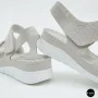 Comfort Leather Platform Sandals Allsy & Lonza (Ecco Flowt Style)