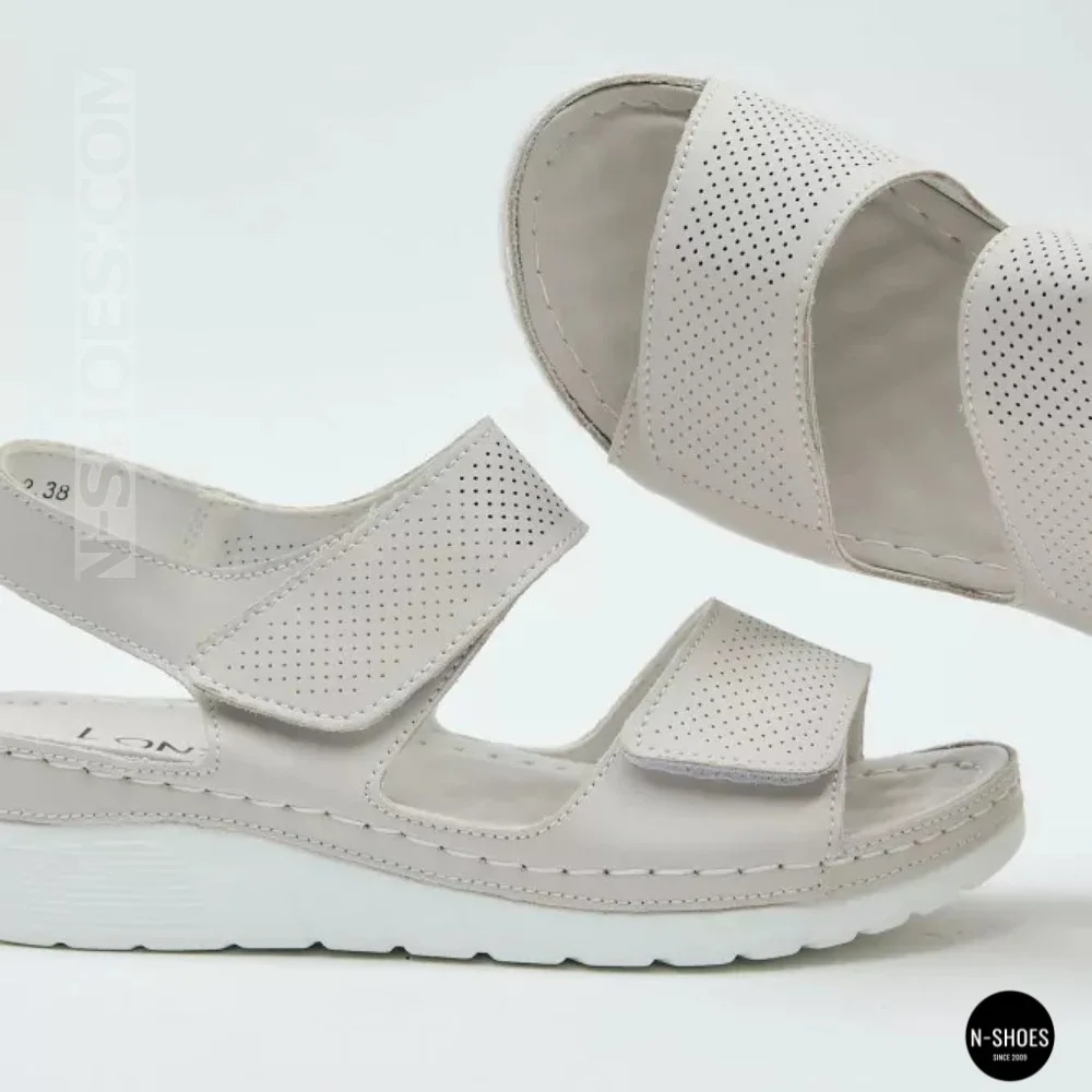 Comfort Leather Platform Sandals Allsy & Lonza (Ecco Flowt Style)