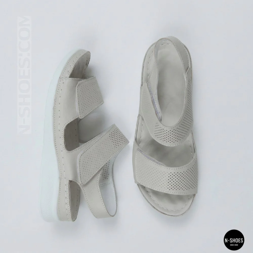 Comfort Leather Platform Sandals Allsy & Lonza (Ecco Flowt Style)