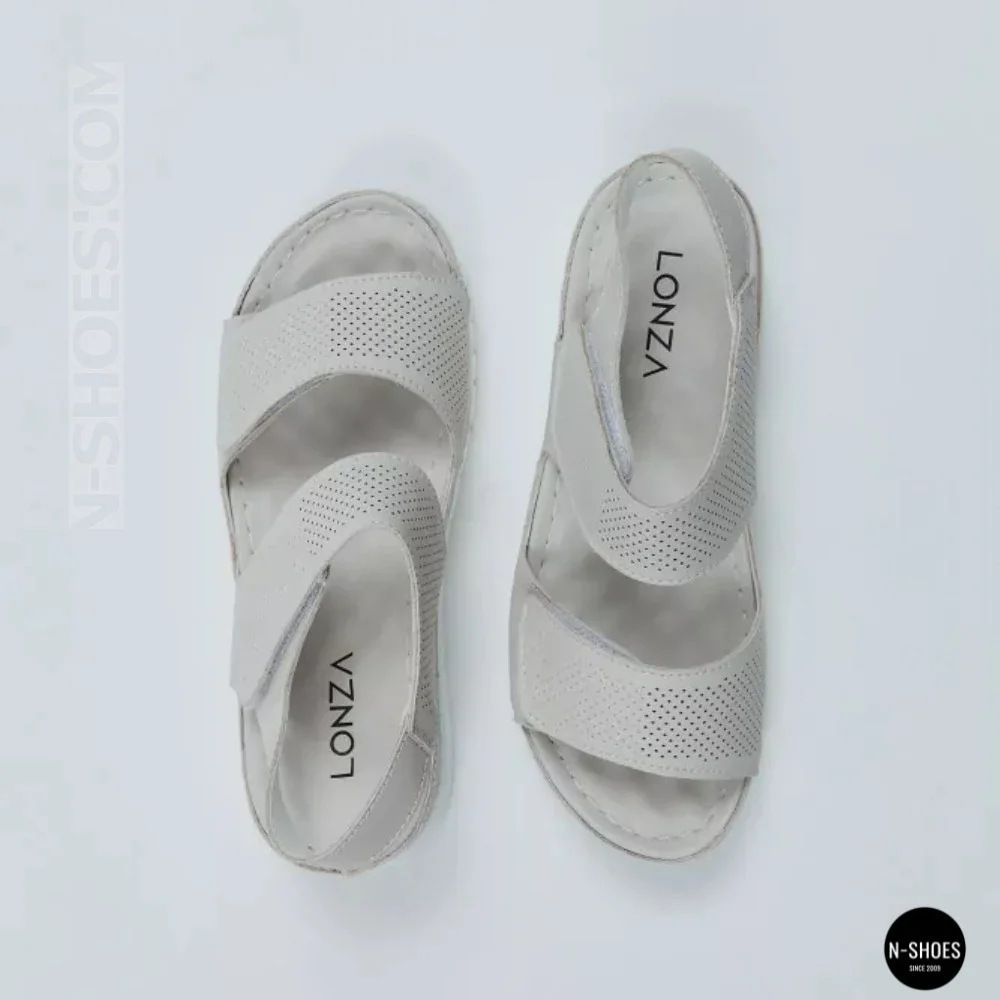 Comfort Leather Platform Sandals Allsy & Lonza (Ecco Flowt Style)