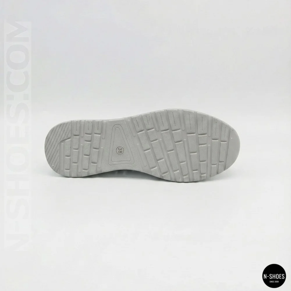 Women's White Perforated Leather Moccasins Allsy 208174 l2-5273-1 lonza white AY 6143