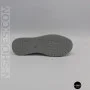 Women's Grey Leather Perforated Moccasins Allsy 208175 l2-5273-5 lonza grey AY 6144