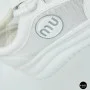 Allsy 207391 f6808-5 White-Grey Platform Sneakers