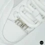 Allsy 207391 f6808-5 White-Grey Platform Sneakers
