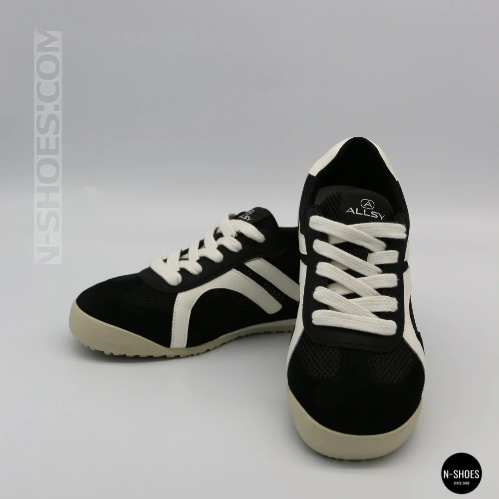 Allsy 207415 899-1 Lonza Miuccia Black 6147 Perforated Sneakers
