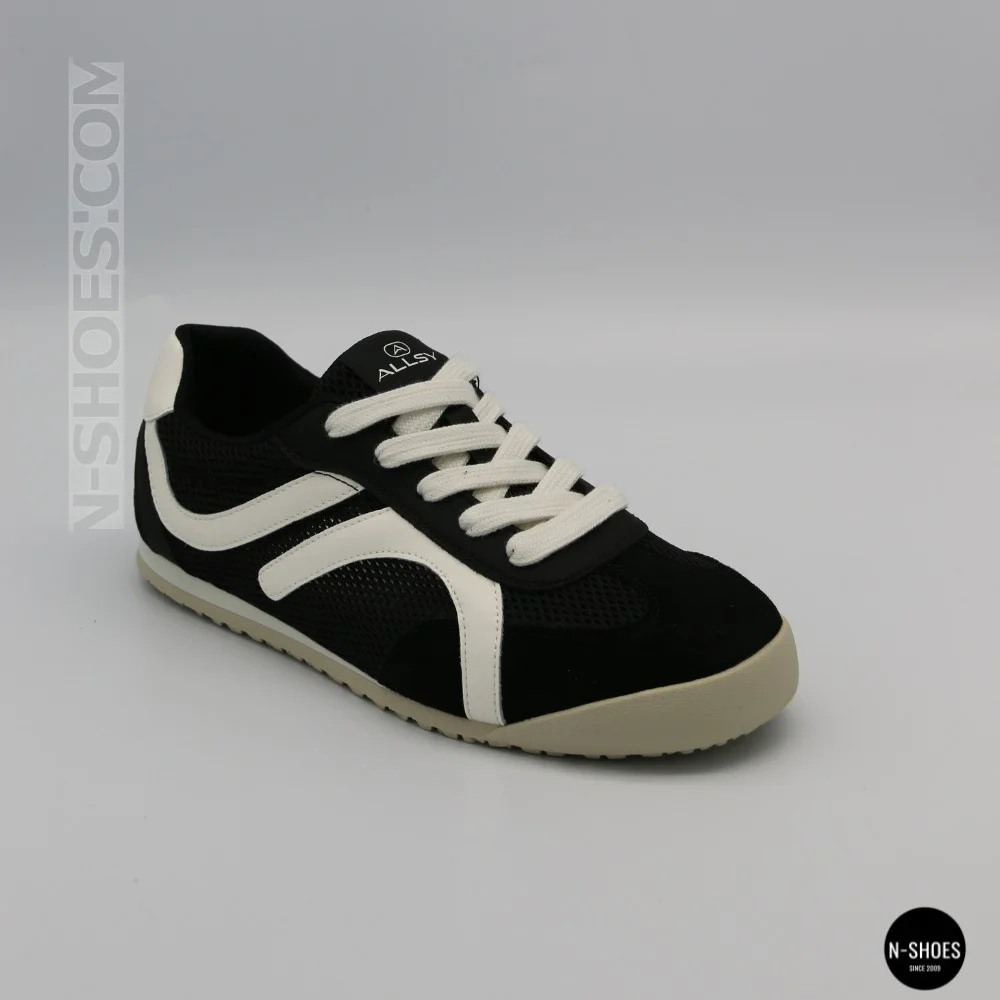 Allsy 207415 899-1 Lonza Miuccia Black 6147 Perforated Sneakers