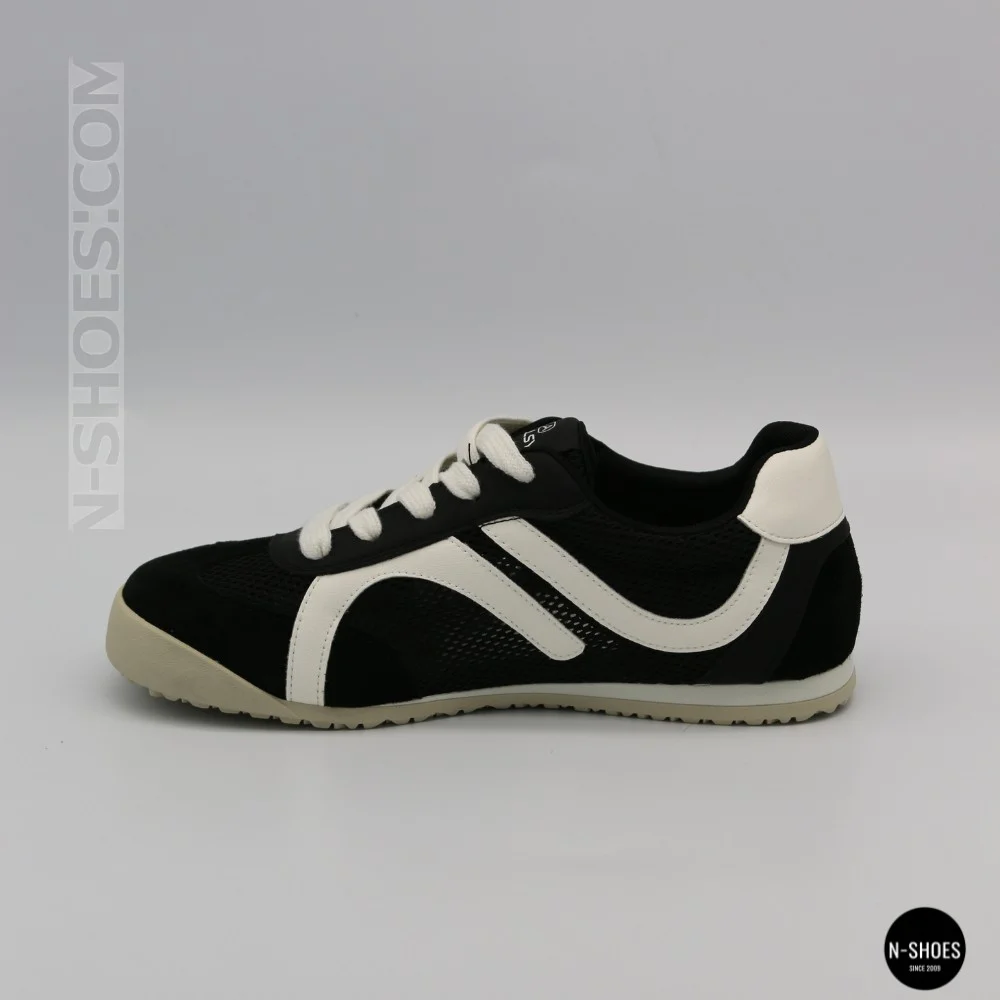 Allsy 207415 899-1 Lonza Miuccia Black 6147 Perforated Sneakers