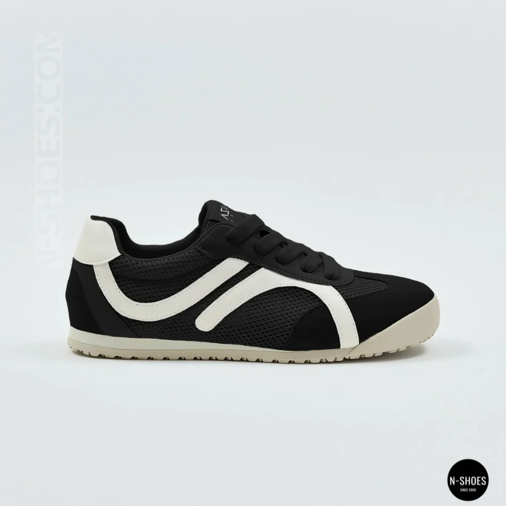 Allsy 207415 899-1 Lonza Miuccia Black 6147 Perforated Sneakers