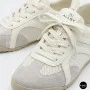 Women's White Perforated Allsy & Lonza Trainers (GAT Style)
