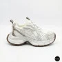 Allsy Lonza 206907 yr16-1 white-brown 6150 Fashion Sneakers for Women