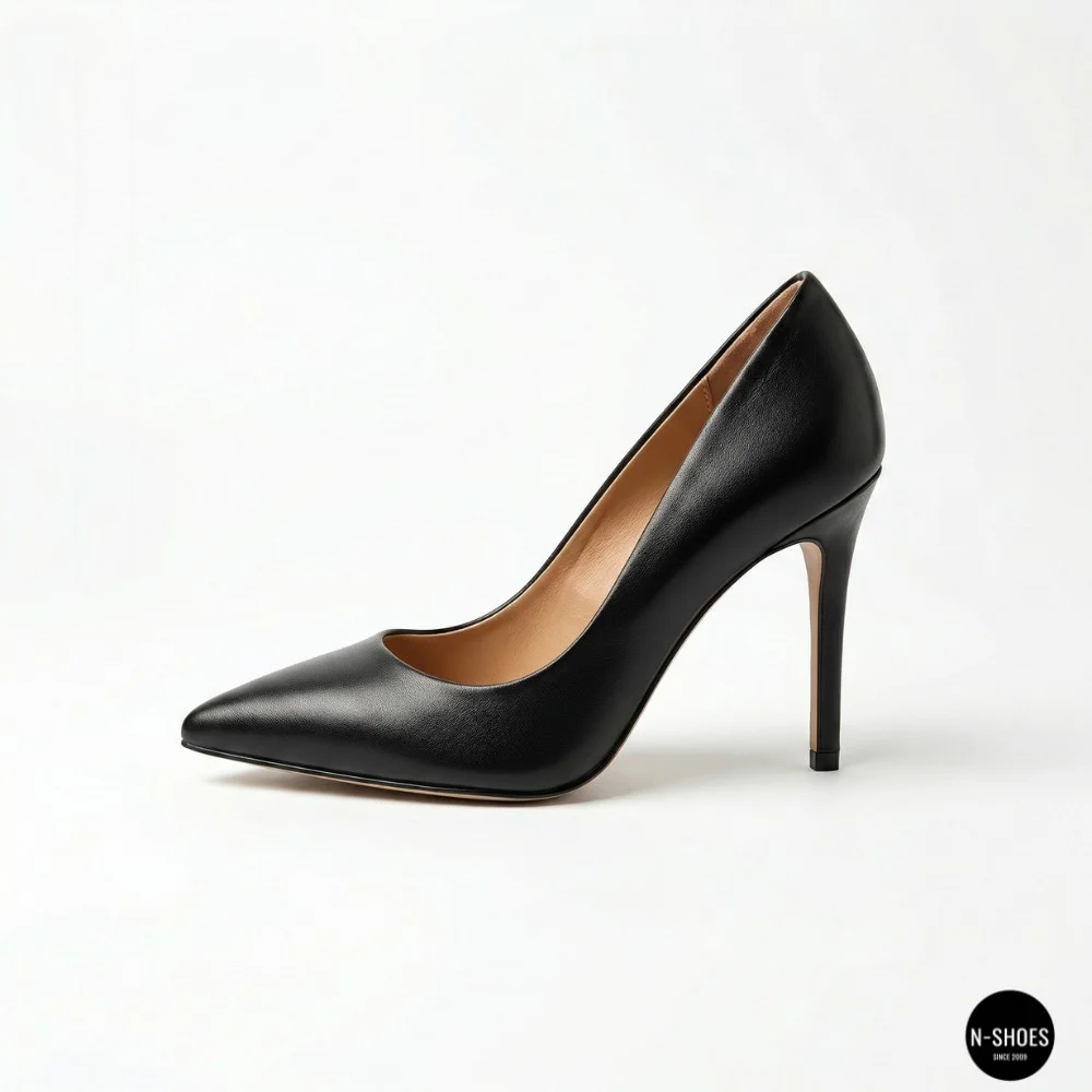 Fabio Monelli Women’s Black Stiletto Pumps