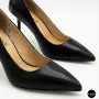 Fabio Monelli Women’s Black Stiletto Pumps