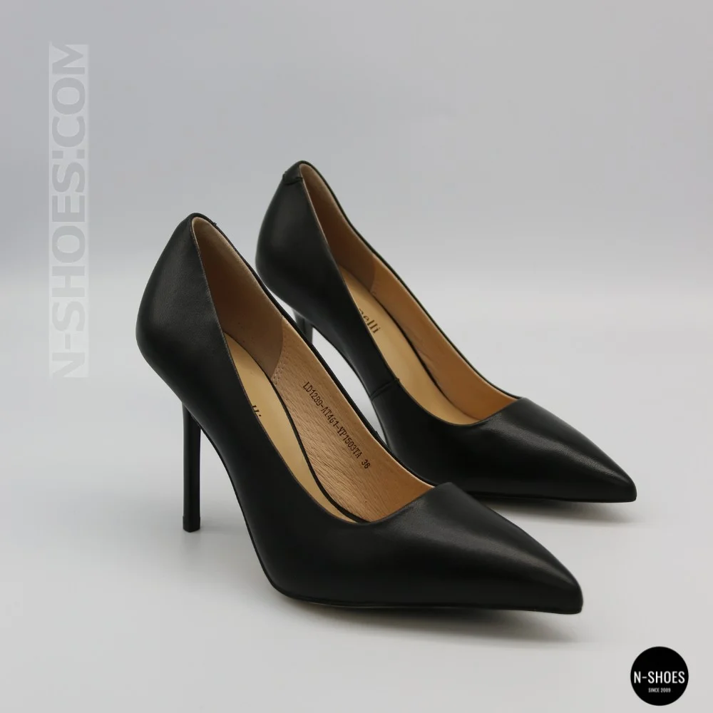 Fabio Monelli Women’s Black Stiletto Pumps