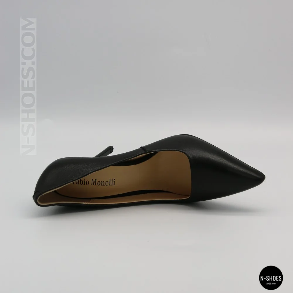 Fabio Monelli Women’s Black Stiletto Pumps