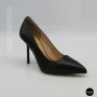 Fabio Monelli Women’s Black Stiletto Pumps