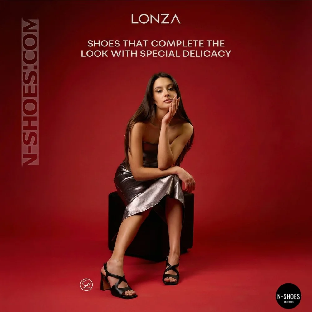 Women's Black Heeled Sandals Fabio Monelli 207708 K781-L877-P22A Black 6154