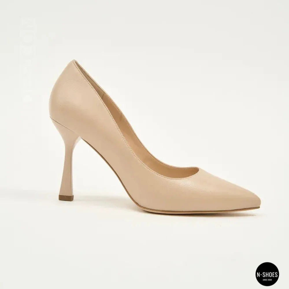 Жіночі бежеві туфлі-човники на шпильці Fabio Monelli 210787 g195-01a-y849x beige 6155